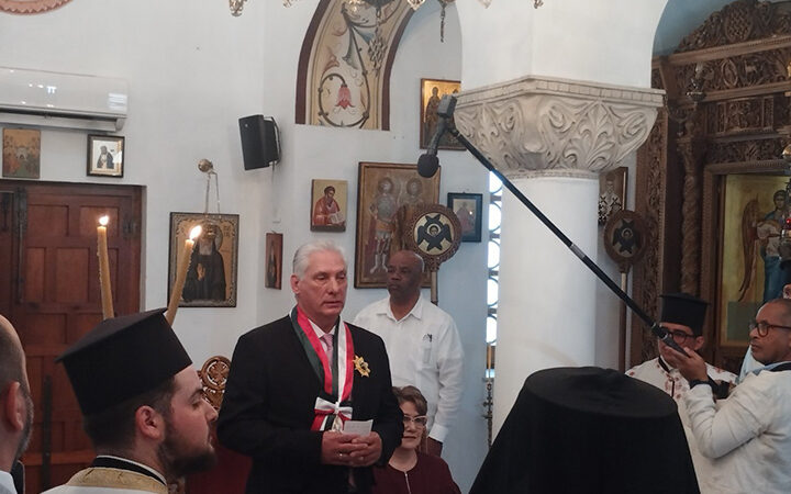 Destacan relación entre Cuba y la Iglesia Ortodoxa Griega