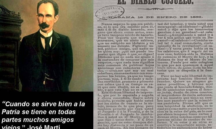 Martí lo afirmó: ¡Grande es la palabra cuando cabalga en la razón!