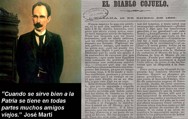 Martí lo afirmó: ¡Grande es la palabra cuando cabalga en la razón!