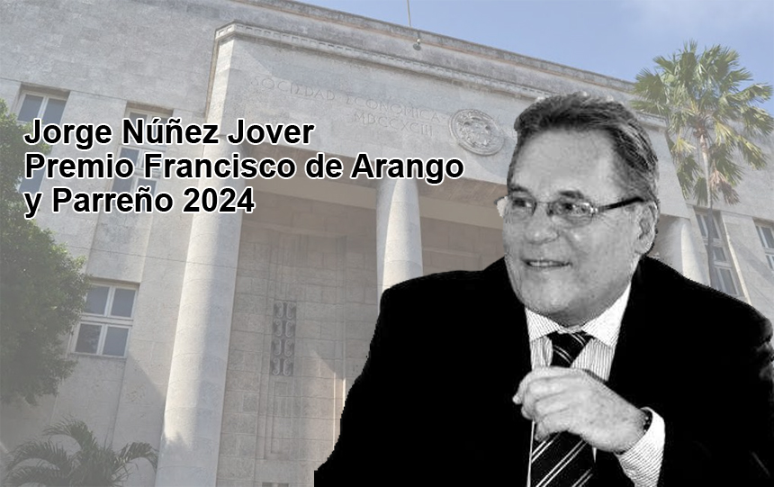 Conceden a Jorge Núñez Jover el premio Francisco de Arango y Parreño 2024