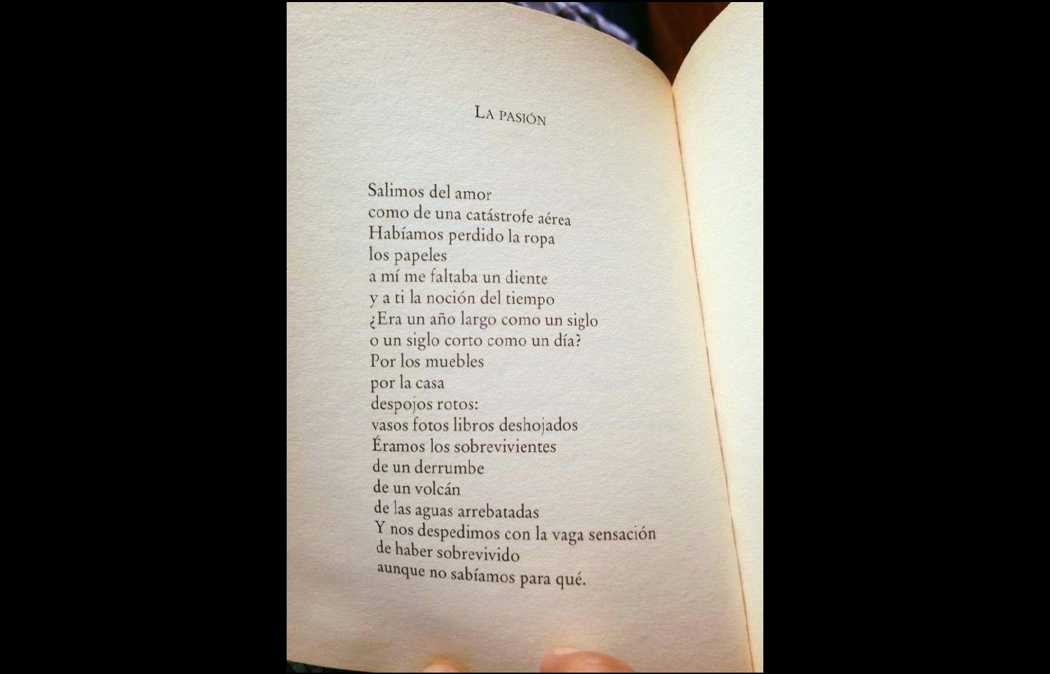 La poeta uruguaya Cristina Peri Rossi y su poema La pasión