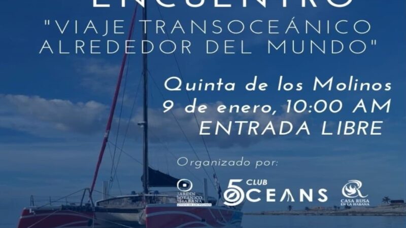 Proyecto marino Cinco océanos en La Habana