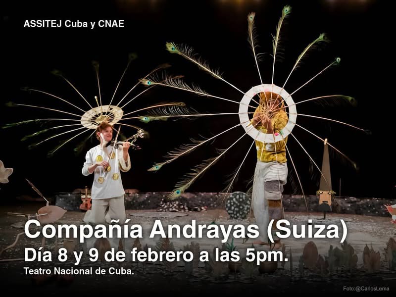Segunda función de Compañía Andrayas en el Teatro Nacional de Cuba