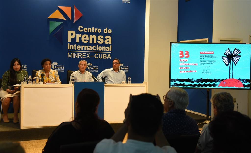 Resaltan participación de Sudáfrica en la edición 33 de la venidera Feria Internacional del Libro en Cuba