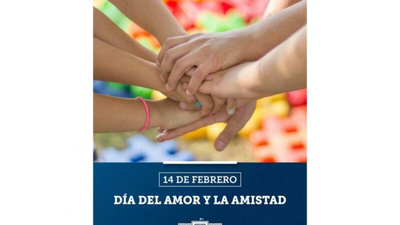 ¡Feliz día del amor y amistad!