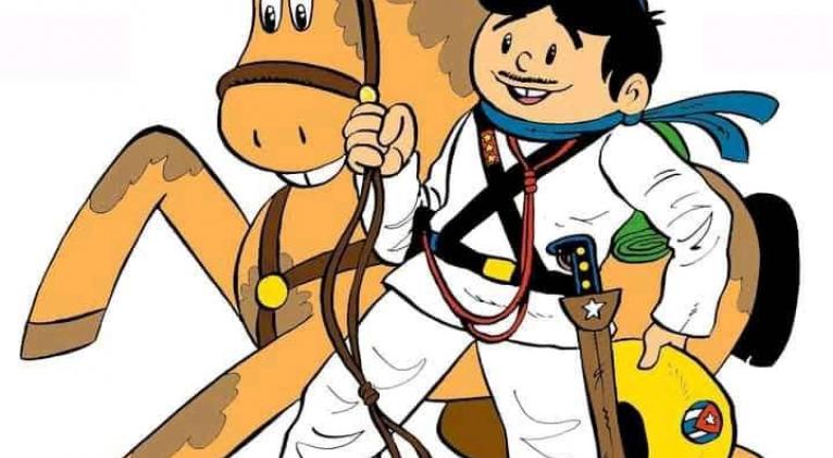 Junto a Elpidio Valdés en el combate enérgico y vivaz