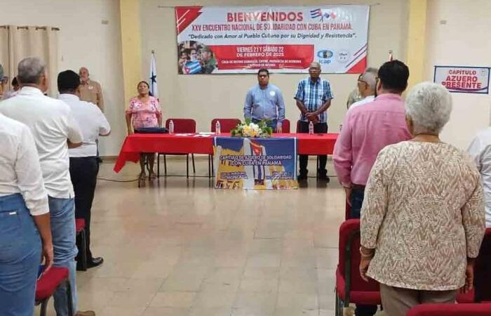 Caravana contra bloqueo de EE.UU. a Cuba cierra foro solidario en Panamá