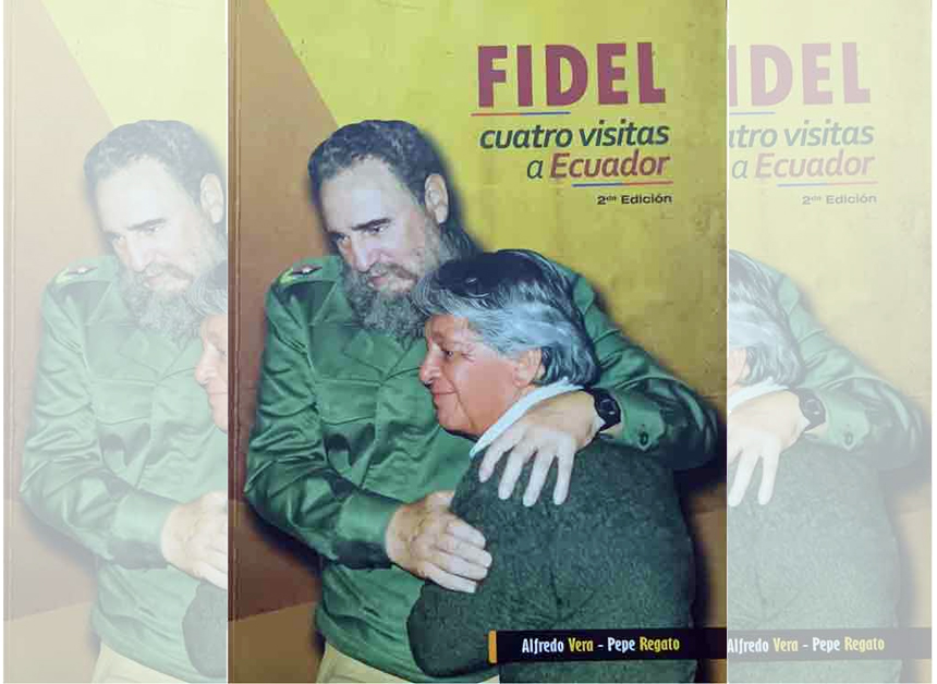Presentan libro sobre visitas de Fidel Castro a Ecuador (+Fotos)