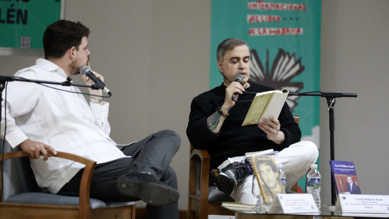 Libros de Tarek William Saab en la Feria de La Habana