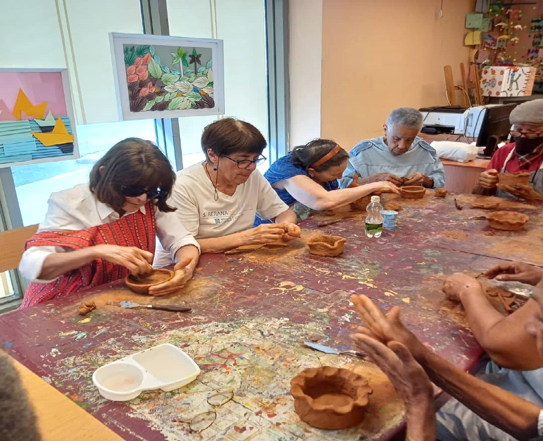 Desde el barro, comunidad de adultos mayores en Museo Nacional de Bellas Artes de Cuba