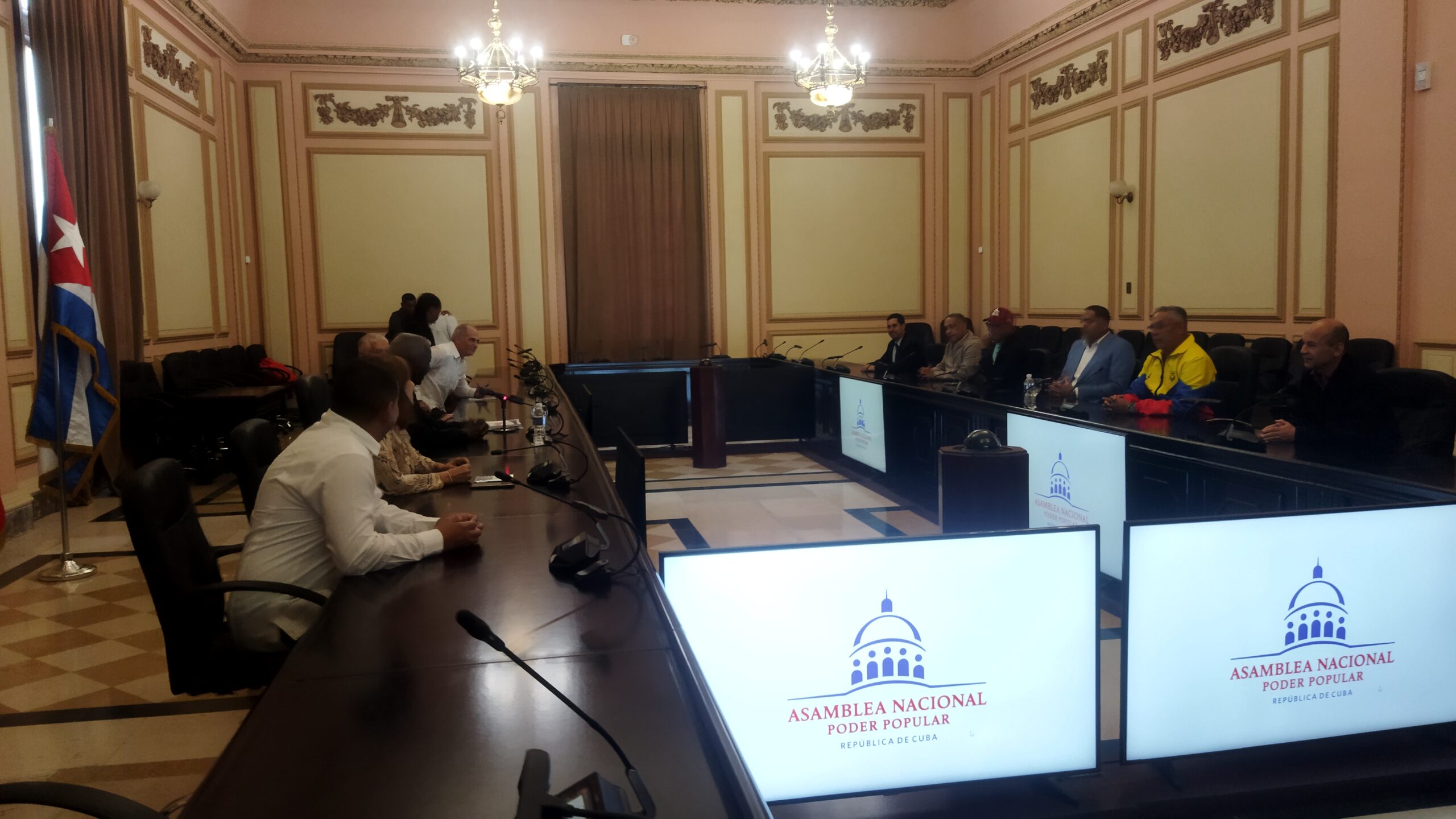 Visita de parlamentarios venezolanos