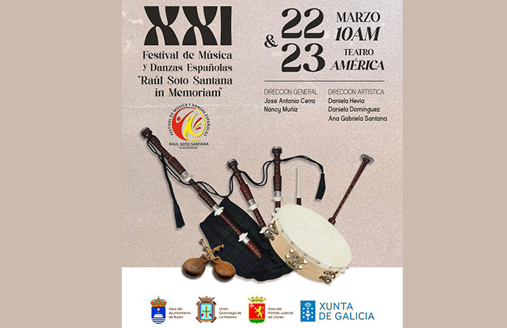 Próximamente, XXI Festival de Música y Danzas Españolas