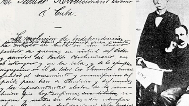 A 130 años del Manifiesto de Montecristi