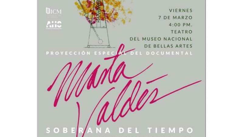 Exhibirán en el Museo Nacional de Bellas Artes documental sobre Marta Valdés