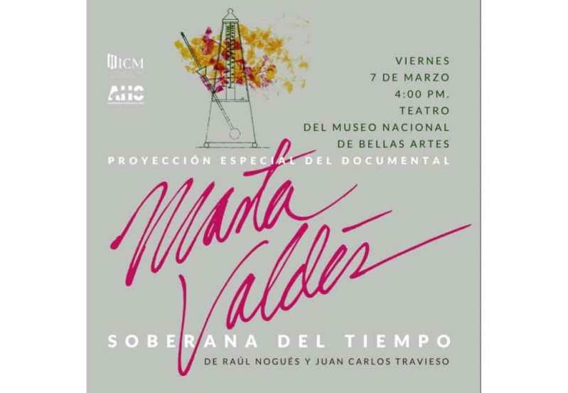 Exhibirán en el Museo Nacional de Bellas Artes documental sobre Marta Valdés