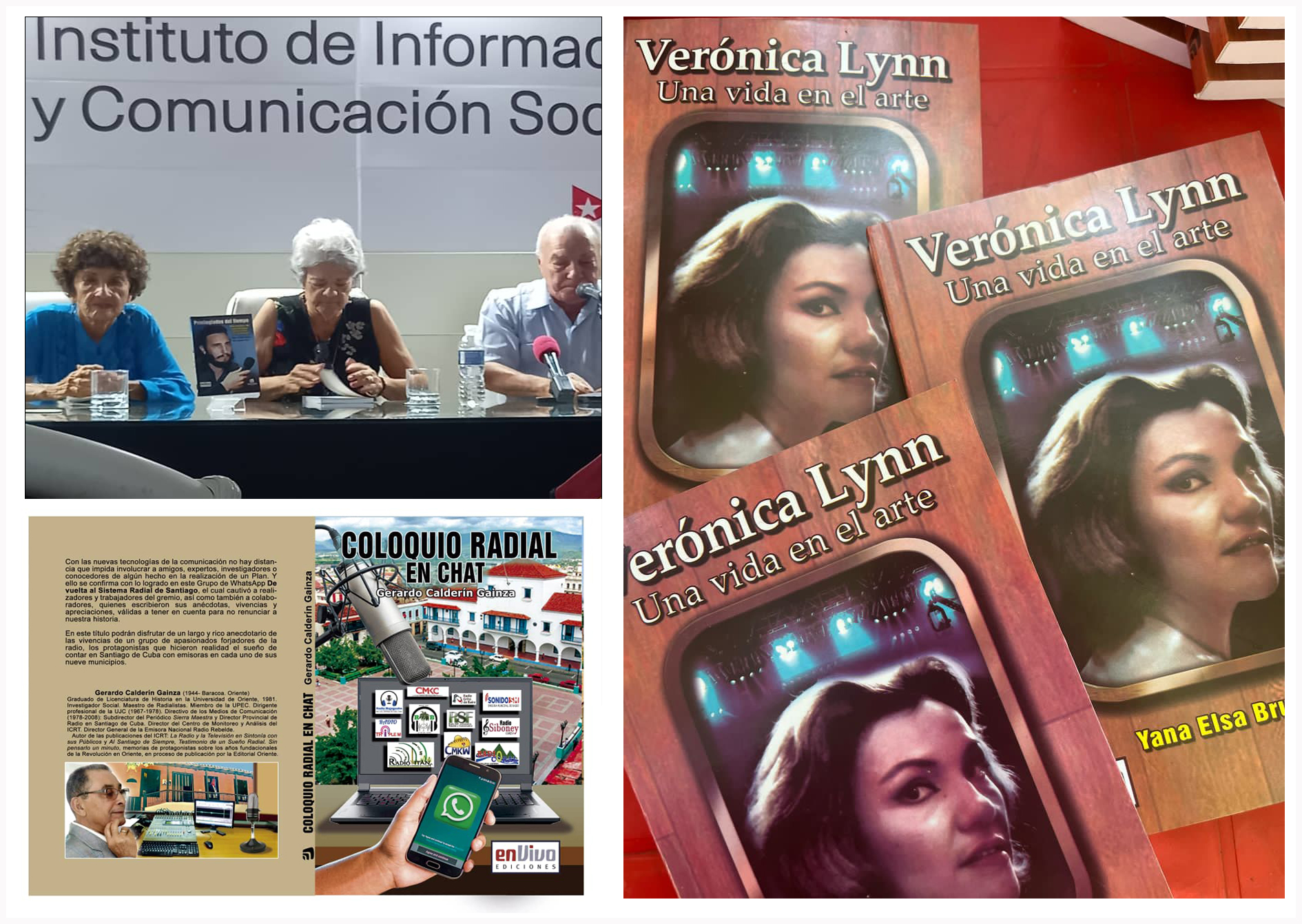 Editorial En Vivo en la fiesta de las letras en Cuba