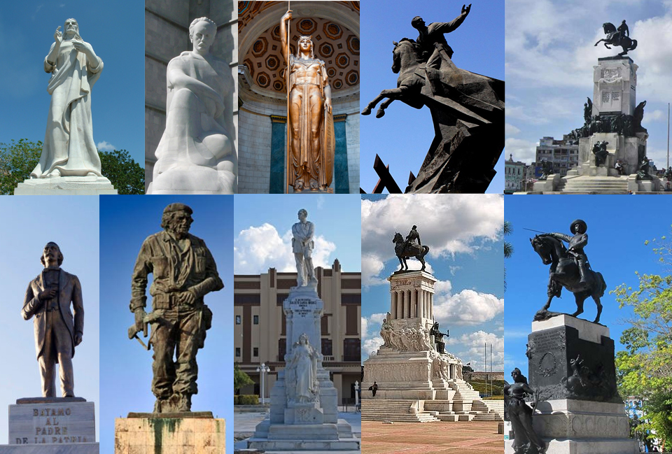 Las 10 estatuas más grandes de Cuba