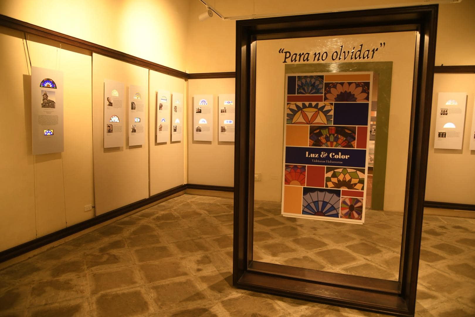 Abierta exposición Luz y Color: Vidrieras Habaneras en Casa Eusebio Leal Spengler