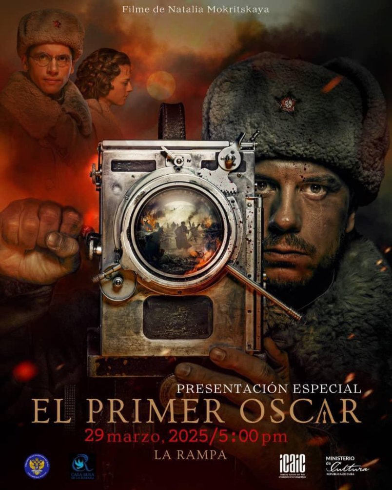 Presentación especial este sábado en La Habana del filme ruso El Primer Óscar