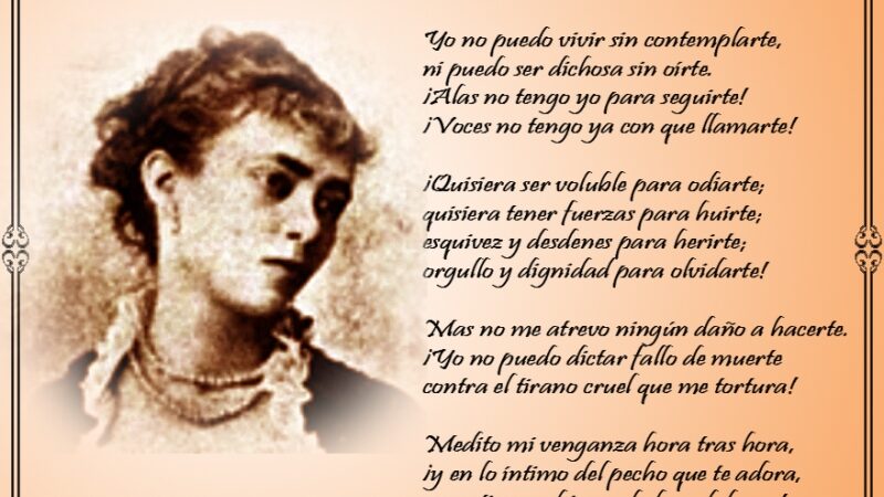Mercedes Matamoros y del Valle: el amor y la patria en sus versos