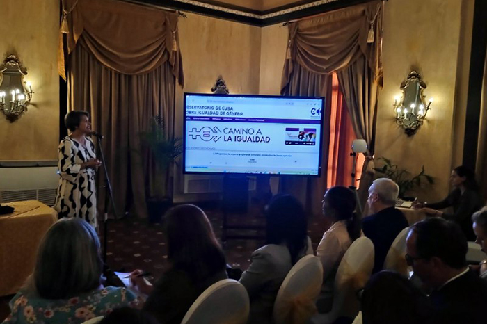 Presentan Observatorio Cubano de Género a cuerpo diplomático acreditado en La Habana