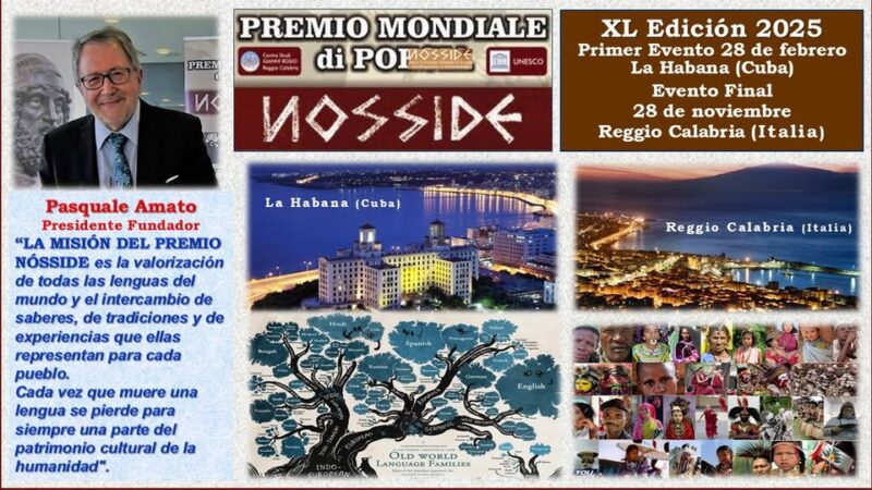 Un canto a la poesía del mundo