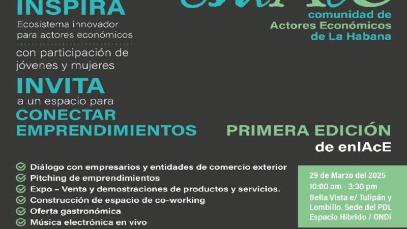 Primera Edición de enlAce, Comunidad de Actores Económicos de La Habana