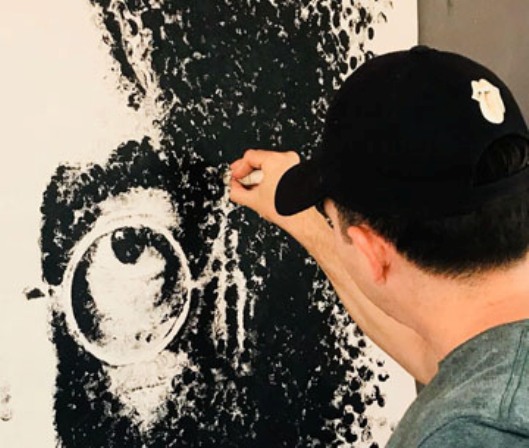 Artista cubano Andrey Quintana participa en Feria de Arte Contemporáneo en Madrid