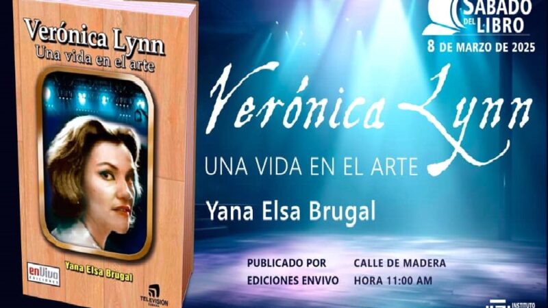 Verónica Lynn. Una vida en el arte, en el Sábado del Libro