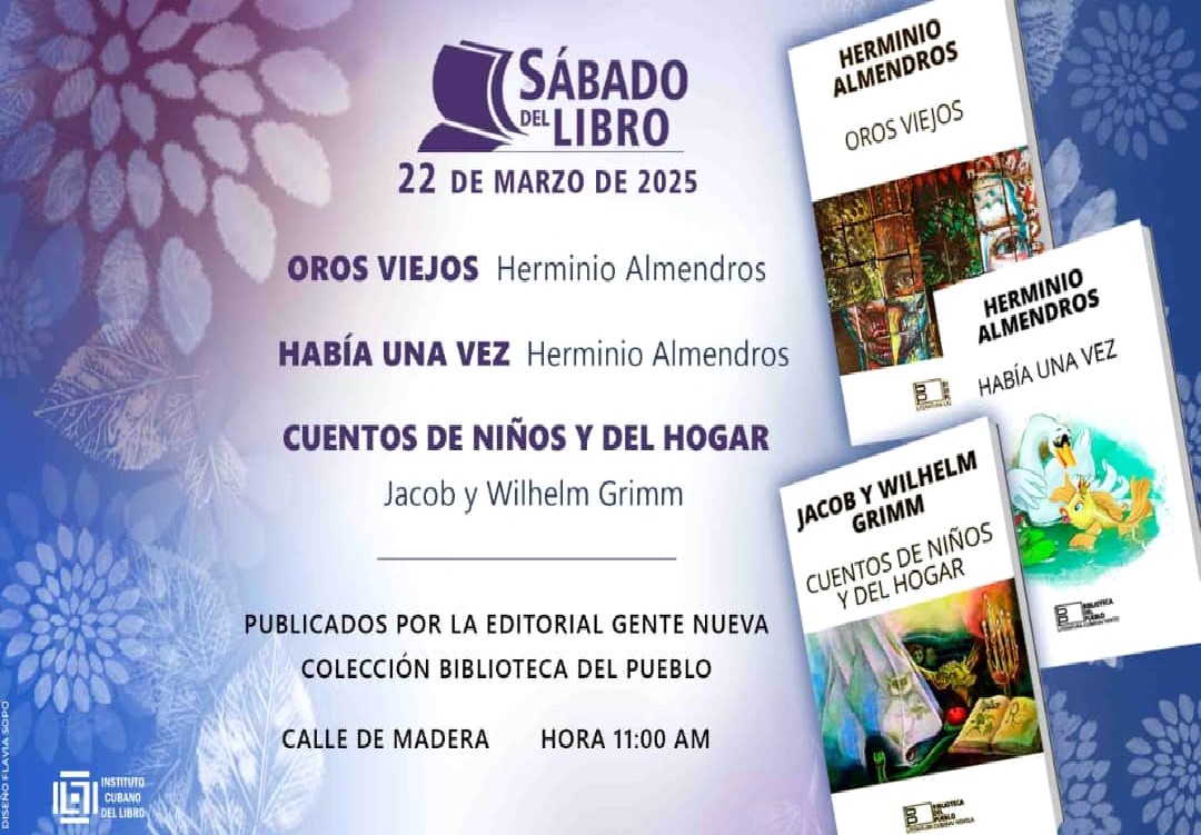 Colección Biblioteca del Pueblo de la Editorial Gente Nueva en Sábado del Libro