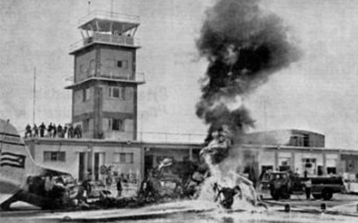 Cuba rememora ataques aéreos de EEUU hace 64 años