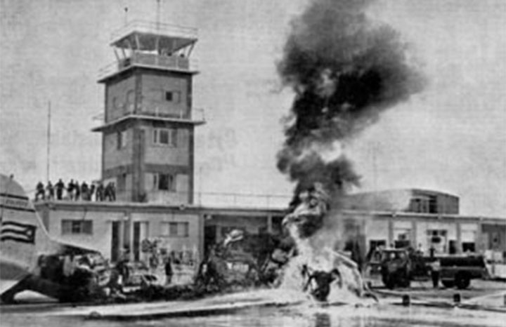 Cuba rememora ataques aéreos de EEUU hace 64 años