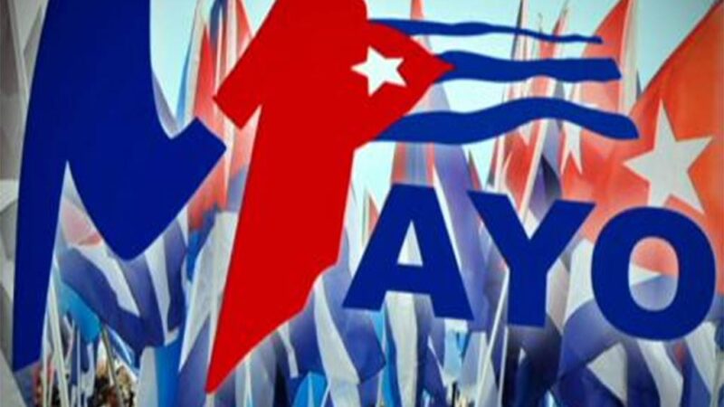 Destacan participación extranjera en actos por 1ro. de mayo en Cuba