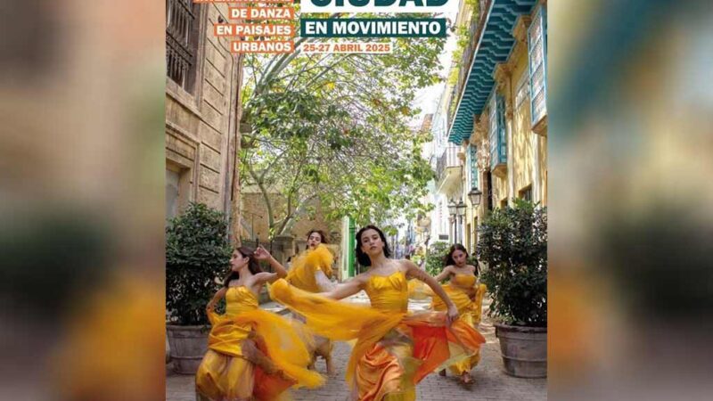 Actividades previas al inicio oficial del Festival Internacional de Danza en Paisajes Urbanos