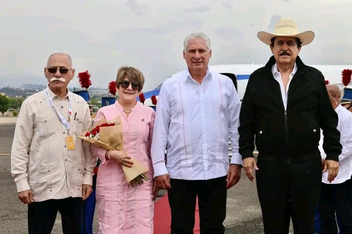 Arribó Díaz-Canel a Honduras para participar en Cumbre de la Celac