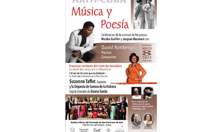 Culturas de Cuba y Haití unidas por la música y la poesía