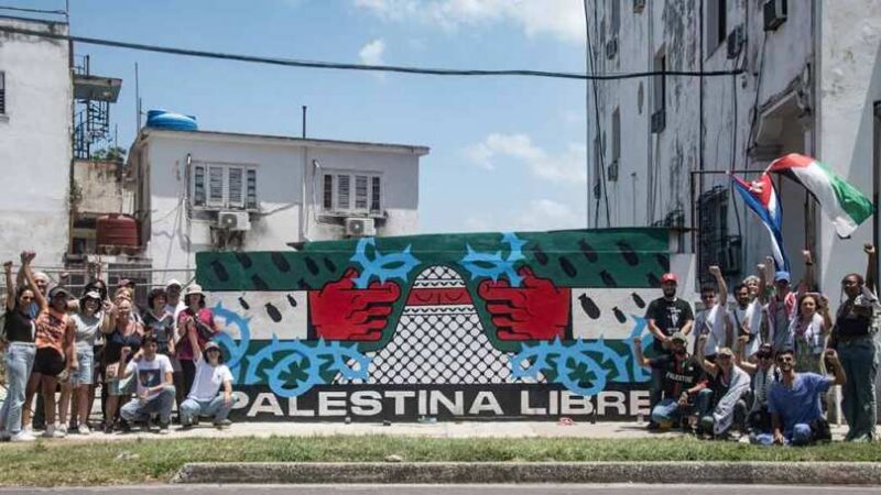 Desde el arte, Cuba en defensa de Palestina