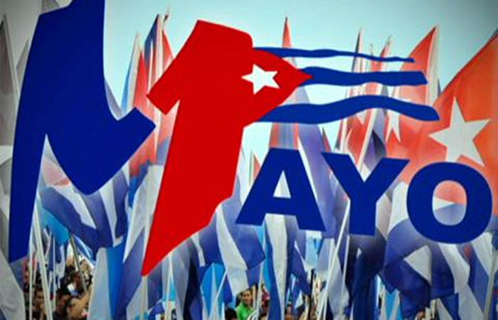 Llegan amigos de diversos países para participar en el Primero de Mayo