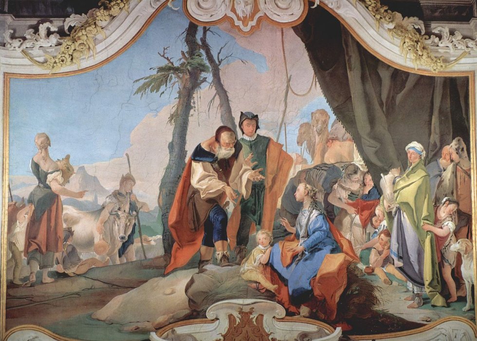De la obra del pintor Giovanni Battista Tiepolo