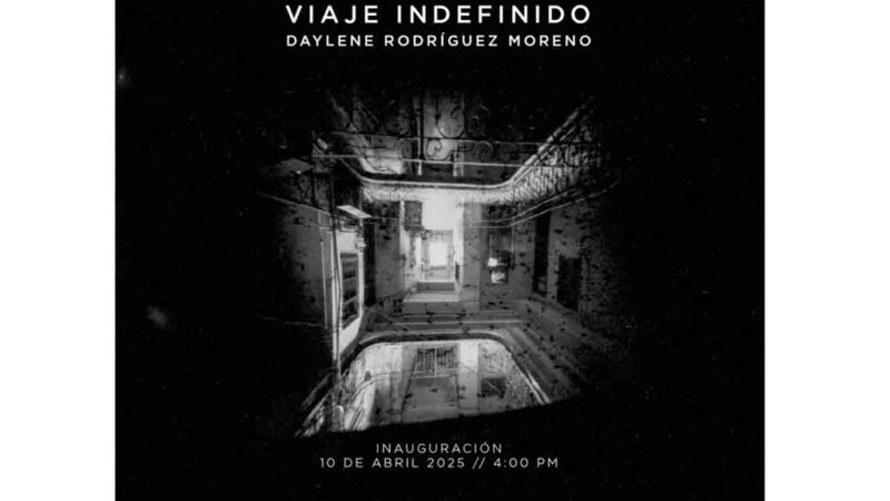 En galería Villa Manuela, este jueves, Viaje Indefinido de Dailene Rodríguez