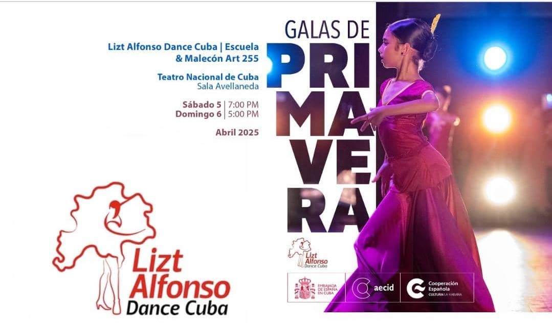 Galas de Primavera de Lizt Alfonso Dance Cuba este fin de semana