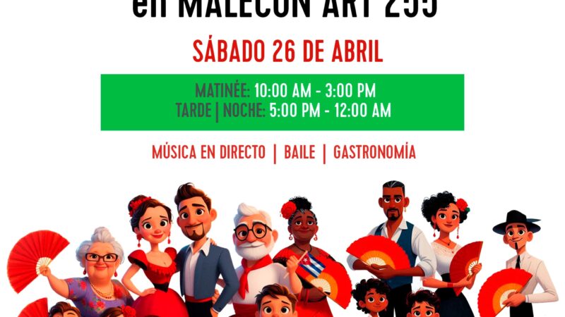 Habana y ¡Olé! Feria de Sevilla en Malecón Art 255