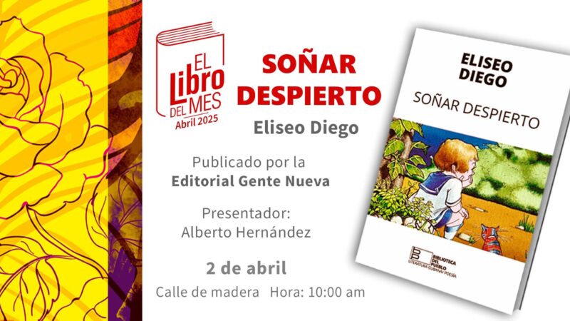 Convoca Instituto Cubano del Libro al espacio Libro del mes