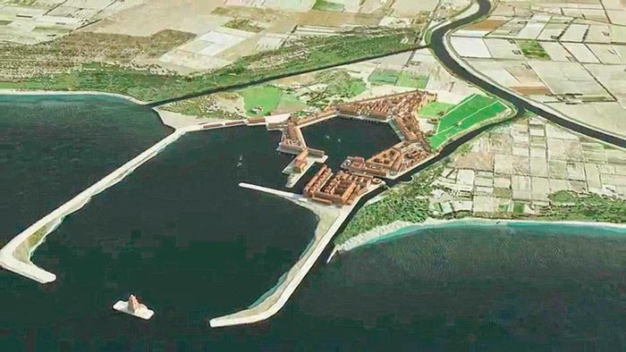 Hablemos del puerto de Ostia y de la isla de Tasmania