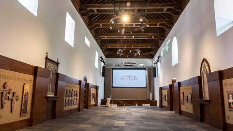 Apertura del primer claustro de un antiguo Convento, eventos y conciertos en la última semana de abril