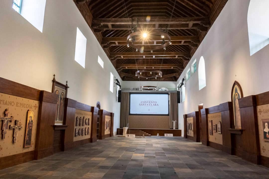 Apertura del primer claustro de un antiguo Convento, eventos y conciertos en la última semana de abril