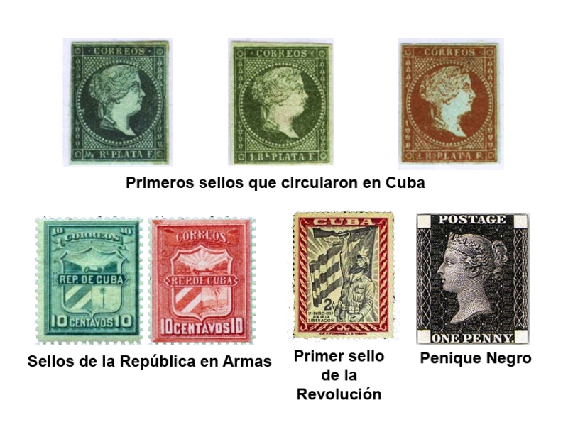 El sello postal en la historia de Cuba