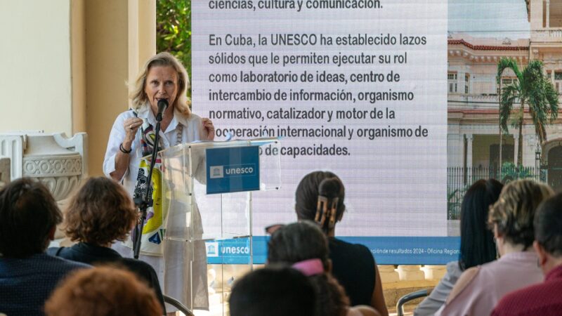 Unesco y Cuba refuerzan sus vínculos