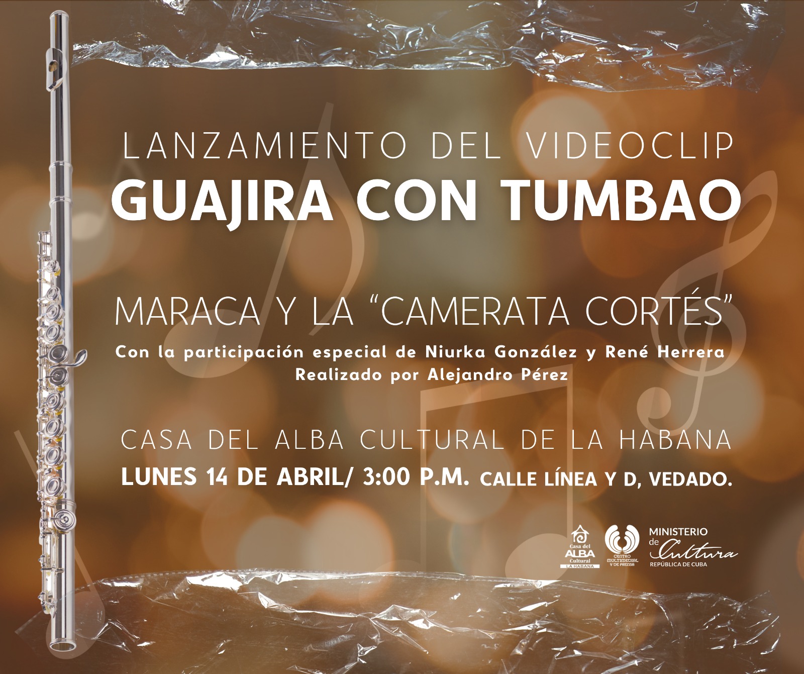 Estrena Centro Multimedial del Mincult el videoclip Guajira con Tumbao