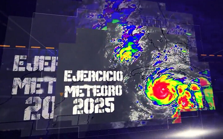 Convoca la Defensa Civil al Ejercicio Meteoro 2025